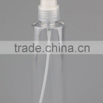 200ml transparent pet bottle with mini trigger