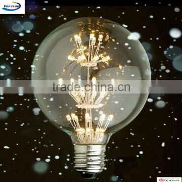 LED Edison sytle bulb globe decorative lighting e27 e26 ce rohs ul