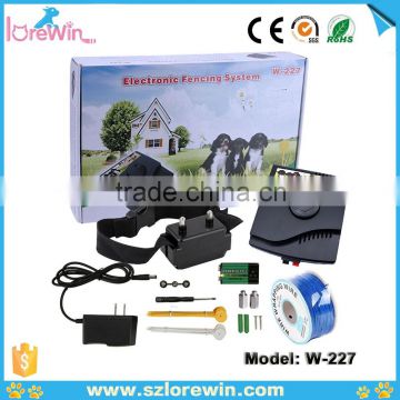 Covers up to 5.5 acres with additional wire and flags Collar Power Electric Dog Fence System