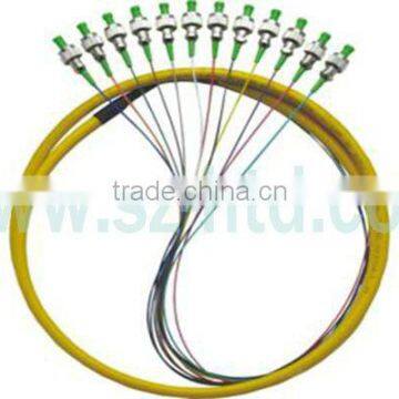 FC/APC 12Core SM Fan Out Fiber Optic Pigtail