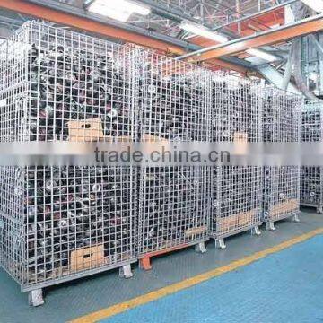 Foldable Wire Mesh Container