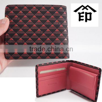 Authentic Japanese style various types of Inden wallet purse designed of Mt. Fuji
