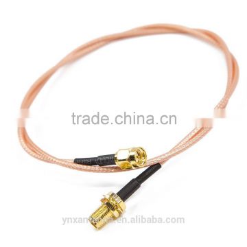 RG316 Pigtail Coaxial Cable with SMA Male to Female used for WLAN Network RF Antenna