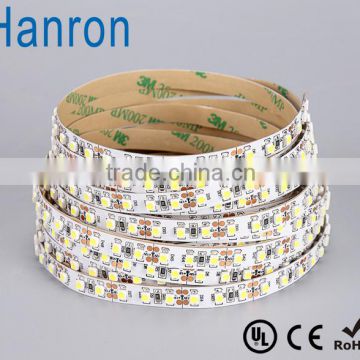 hot sale smd 3528 120led per meter IP20 non waterproof single color 12V 24V led flexible strip light with 5 years warranty