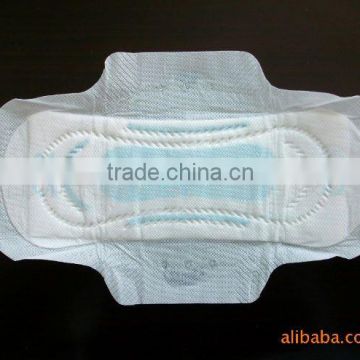 Super absorbent cotton soft women girls use sanitary pads manufacturer