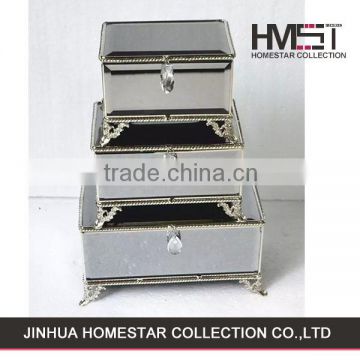 Latest product classical style jewelry box from China workshop