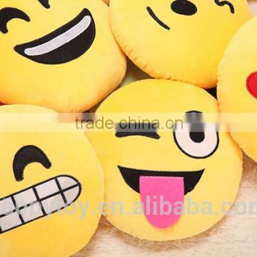 HI hot sale custom plush emoji bedding sets toys