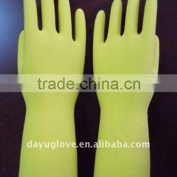 9mil Yellow Unlined Nitrile Household Glove