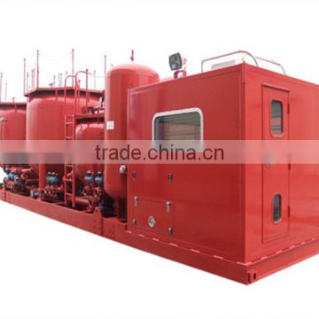 Moveable Cementing Bulk Mixing Station