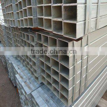10x10-100x100 galvanized steel square tube supplier
