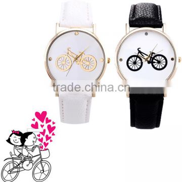 fashion bicycle design romantic lover watch couple