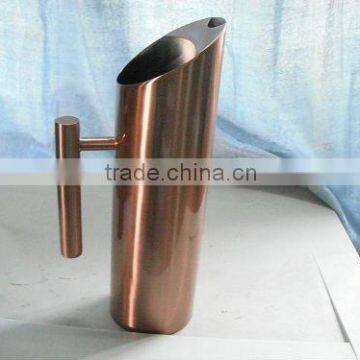 stainless steel copper water pot with handle