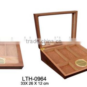 wholesale Wooden cigar humidor box