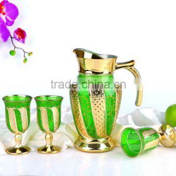 Glass water pitcher sets water jug set