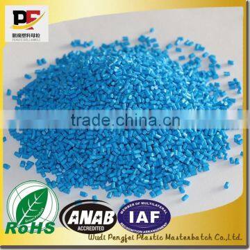 Competitive price shinny Blue MASTERBATCH, High covering, disperse evenly,color masterbatch manufacturer