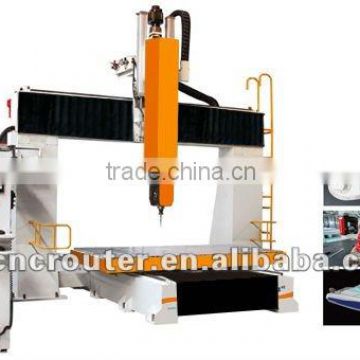 CXTM1224 five axis machining center(table running) for processing complex curved surface and mold
