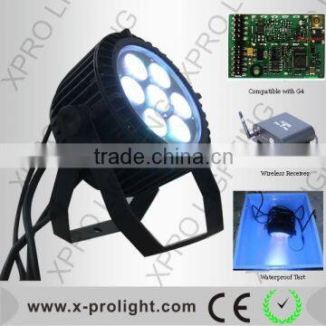 54pcs 3w led par can/waterproof led light/led stage light