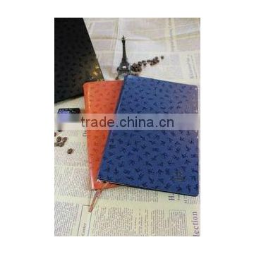 Handmade Top soft Leather Cover Custom Printed Notebook Personalized