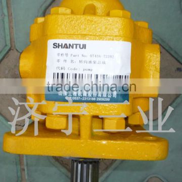 shantui bulldozer SD22 steering pump 07436-72202 from China manufacture