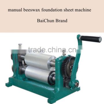 Supplying Apis Mellifera/Cerana 86*310mm Manual Automatic Trimming Type Beeswax Foundation Machine Made in China