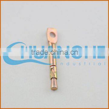 hardware fastener 35 # steel galvanized 1/4 x 3-1/2 flat/round head split drive anchor1/4 x 1-1/2