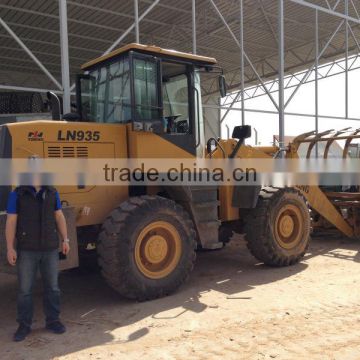 3 ton grass/ timber/log grab front loader (Dumping height: 4400mm)
