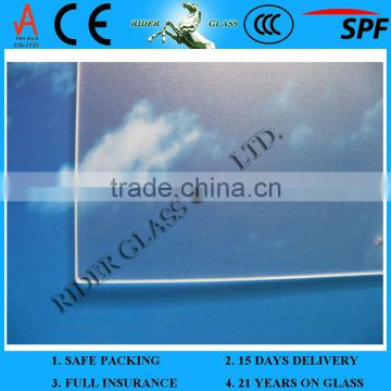 3.2mm 4mm Clear Photovoltaic Glass with SPF and CE