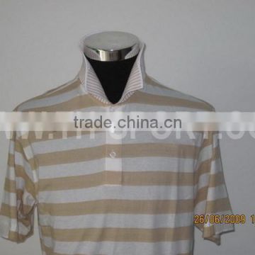 Fashionable simple summer cotton golf shirt