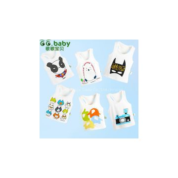 New 2015 Spring Summer Children Kid Cartoon Boys Girls Clothing Casual Baby T-shirt Top Tee Baby Vest Child