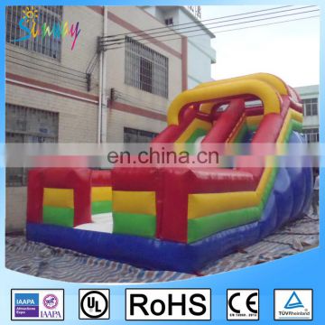 Sunway Adult Inflatable Water Slide with Pool Big Water Slides for Sale