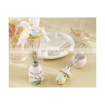"About to Hatch" Stainless-Steel Egg Whisk in Showcase Gift Box