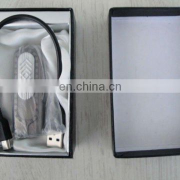 USB rechargable lighter safety and without gas with gift box