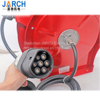 Retractable ev cable reel for electric vehicle charging of cable reel from  China Suppliers - 167331375