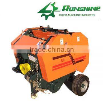 Tractor mounted RXYK0850 small round straw baler with CE