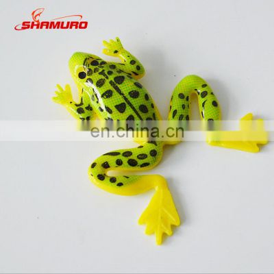 Wholesale 4cm/6g Fishing Lures For Sale Factory For Fishing Lures Rubber silicone Frog Lure