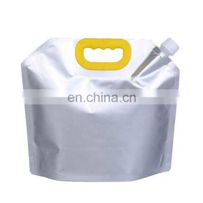 High Quality Reusable PURE SHAVE LOTION Packaging Bag ALUMINIUM FOIL Spout Pouch for FACE CLEANING COSMETIC Liquid Storage