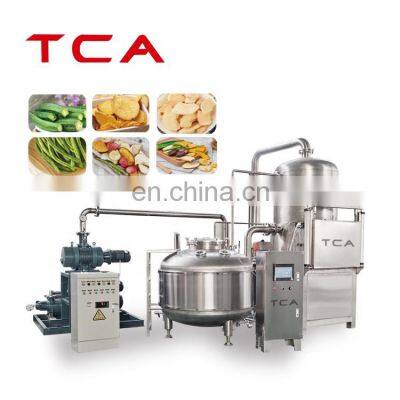 green bean vacuum fryer small vacuum frying machine