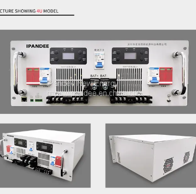 Ipandee Telecom Dc Power System Smart 48V Mppt Solar Charge Controller Regulator Telecommunication Equipment Rack Mounted Mppt R