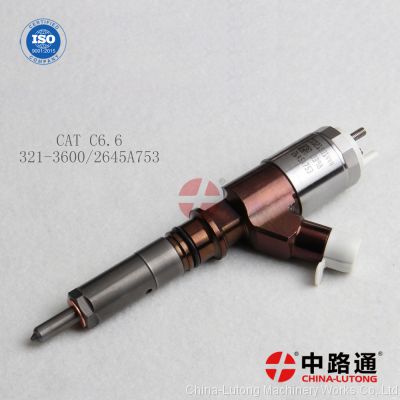 Fuel Injectors 3213600 321-3600 2645A753 fit for Cat E320D fit for cat C6.6 fuel injector