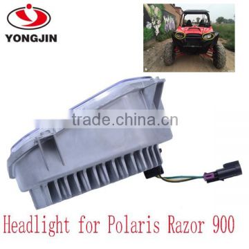 2016 best sell ATV parts led headlight for polaris RZR 800/900 XP ATV UTV