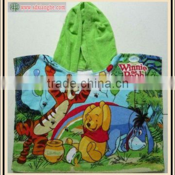 childs hooded beach towel