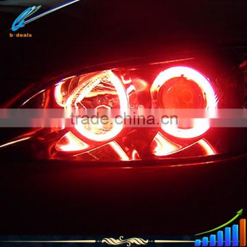 B-DEALS 100mm 131mm CCFL angel eye head lamp China supplier price led lights angel eyes Headlight for ford focus8