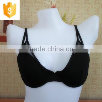 Stylish black sexy lady bra,padded sexy bra nighty wear