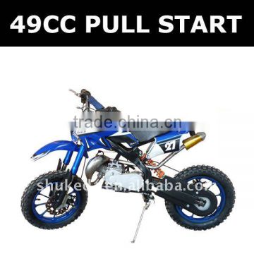 49CC pull start motorcycle ,2-stroke mini moto ,gas pocket bikes