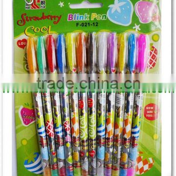 plastic gel pens