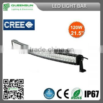 hot Selling Board with EMI function 120W led curved light bar DRCLB120-C