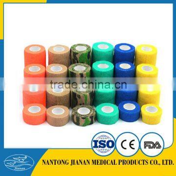 various colors Non woven cohesive bandage 2.5cm*5m