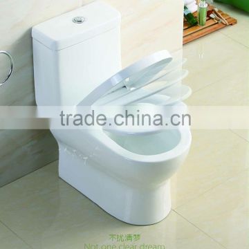 High quality ceramic siphonic one piece toilet/water closet/bathroom toilet F1048