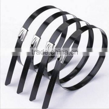 100Pcs PVC Coated Cable Ties