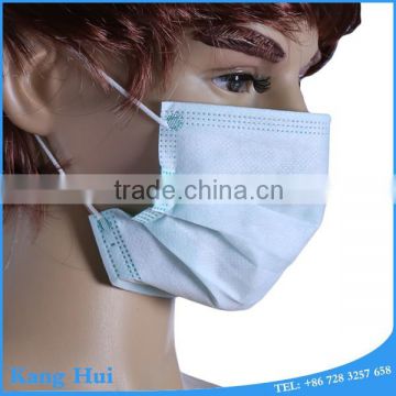 Non-woven catering breathable dust mask with ear loop